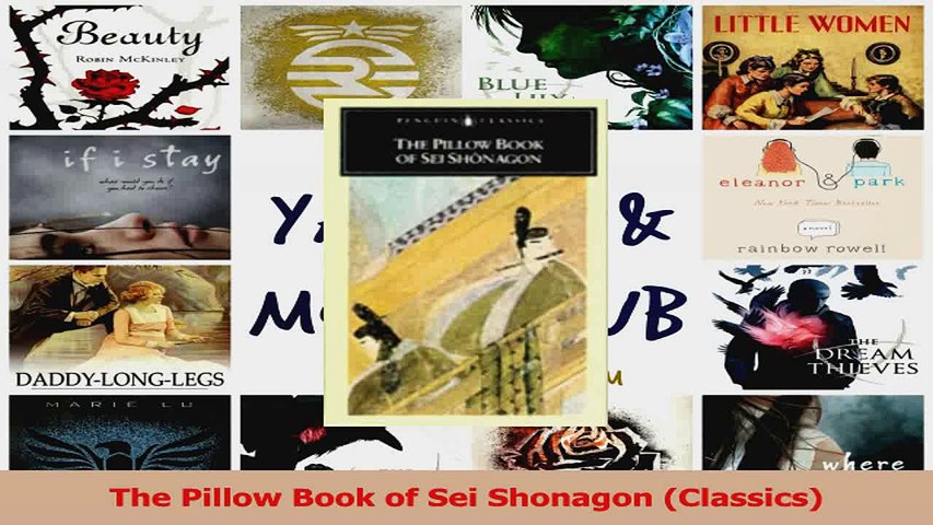 Pdf Download The Pillow Book Of Sei Shonagon Classics Pdf Full