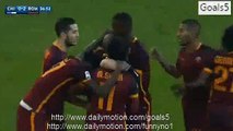 Alessandro Florenzi Goal Chievo 0 - 2 AS Roma Serie A 6-1-2016