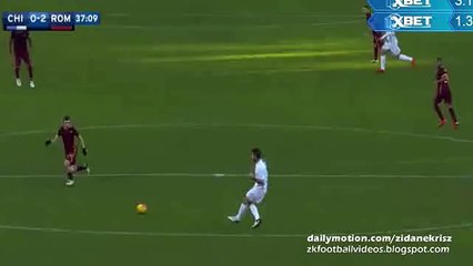 0-2 Alessandro Florenzi - Chievo v. Roma 06.01.2016 HD