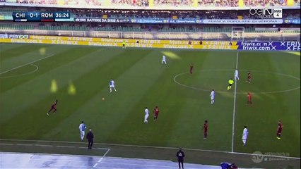 Alessandro Florenzi 0-2 Solo Goal HD - Chievo v. AS Roma 06.01.2016 HD