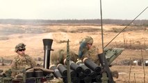 US and Canadian Soldiers Shooting the Very Effective M1129 Stryker Mortar Carrier