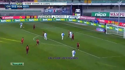Alberto Paloschi GOAL | Chievo 1 - 2 Roma