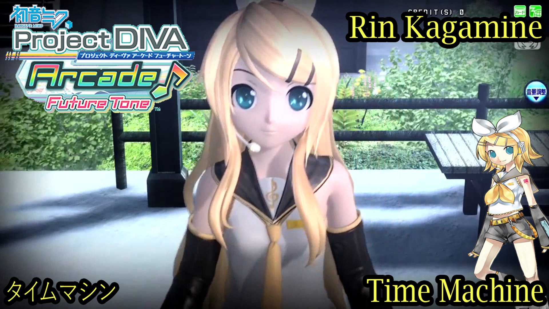 Project Diva Arcade Future Tone Rin Kagamine Time Machine Hd Video Dailymotion