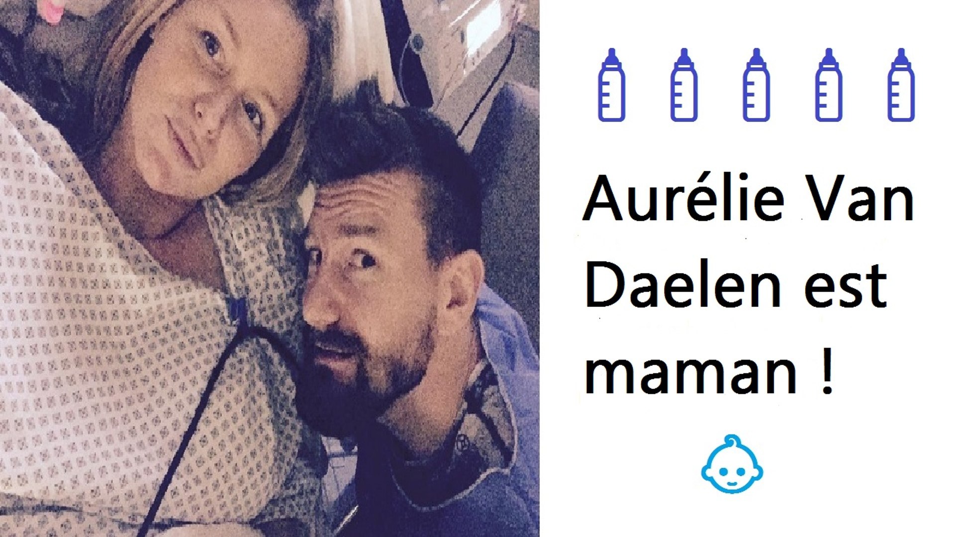 Aurelie Van Daelen Et Son Compagnon