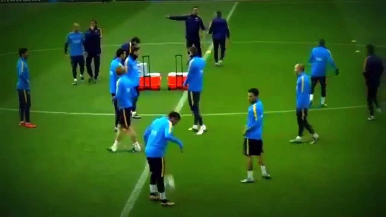 Barça : Neymar fait le spectacle à l'entraînement !