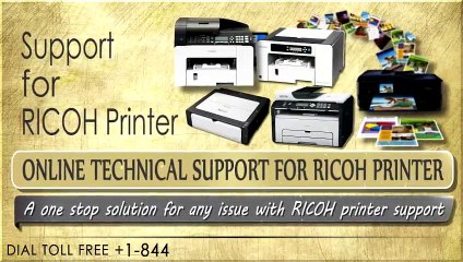 Ricoh Printer Technical Support Phone Number - 1-844-286-6851