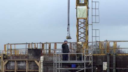 Centre de formation : le chantier au mois de janvier 2016