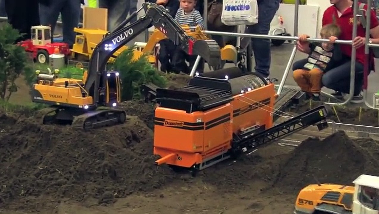 Best of Intermodellbau Germany 2015 - RC Trucks, RC Excavators  Stunning Videos