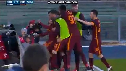 GOOOOAL Iago Falque Goal 2_3 _ Chievo vs AS Roma 06.01.2016 HD