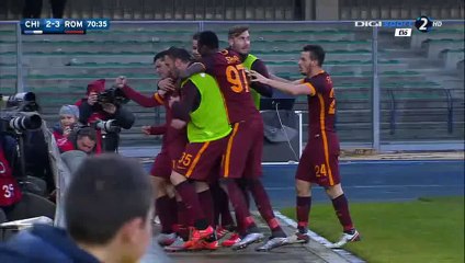 Iago Falque Goal HD - Chievo 2-3 Roma - 06-01-2016