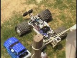 RC Trucks TUG-OF-WAR~ Traxxas T-Maxx Vs. HPI Savage_  Stunning Videos