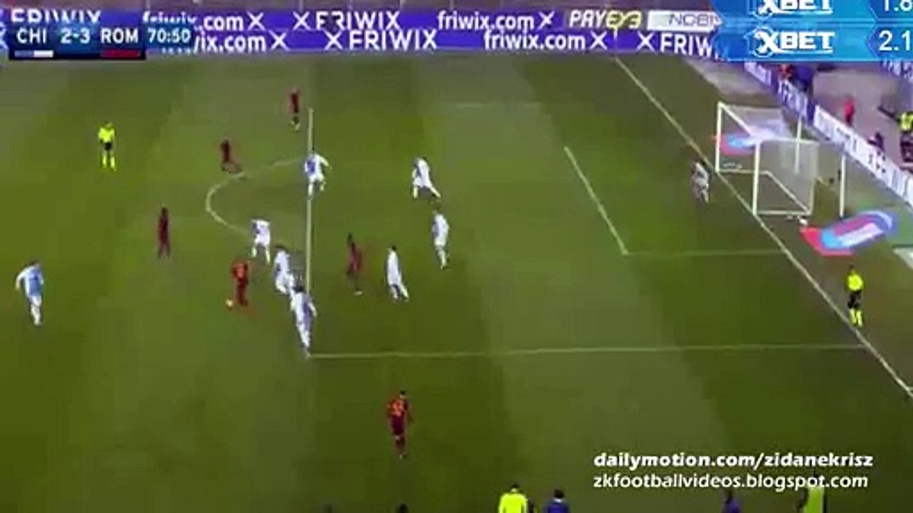 Iago Falqué Super Goal  - Chievo 2-3 AS Roma - Serie A - 06.01.2016