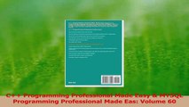 PDF Download  C Programming Professional Made Easy  MYSQL Programming Professional Made Eas Volume PDF Online