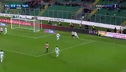 Alberto Gilardino Goal - Palermo 1 - 2 Fiorentina - 06_01_2016