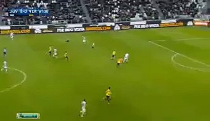 Simone Zaza Goal - Juventus 3 - 0 Verona - 06_01_2016