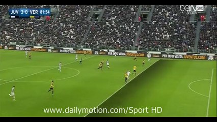 Simone Zaza Goal - Juventus vs Hellas Verona 3-0