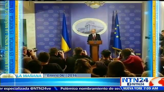 Ucrania demandará a Rusia por presunto respaldo a rebeldes de este país considerados terroristas
