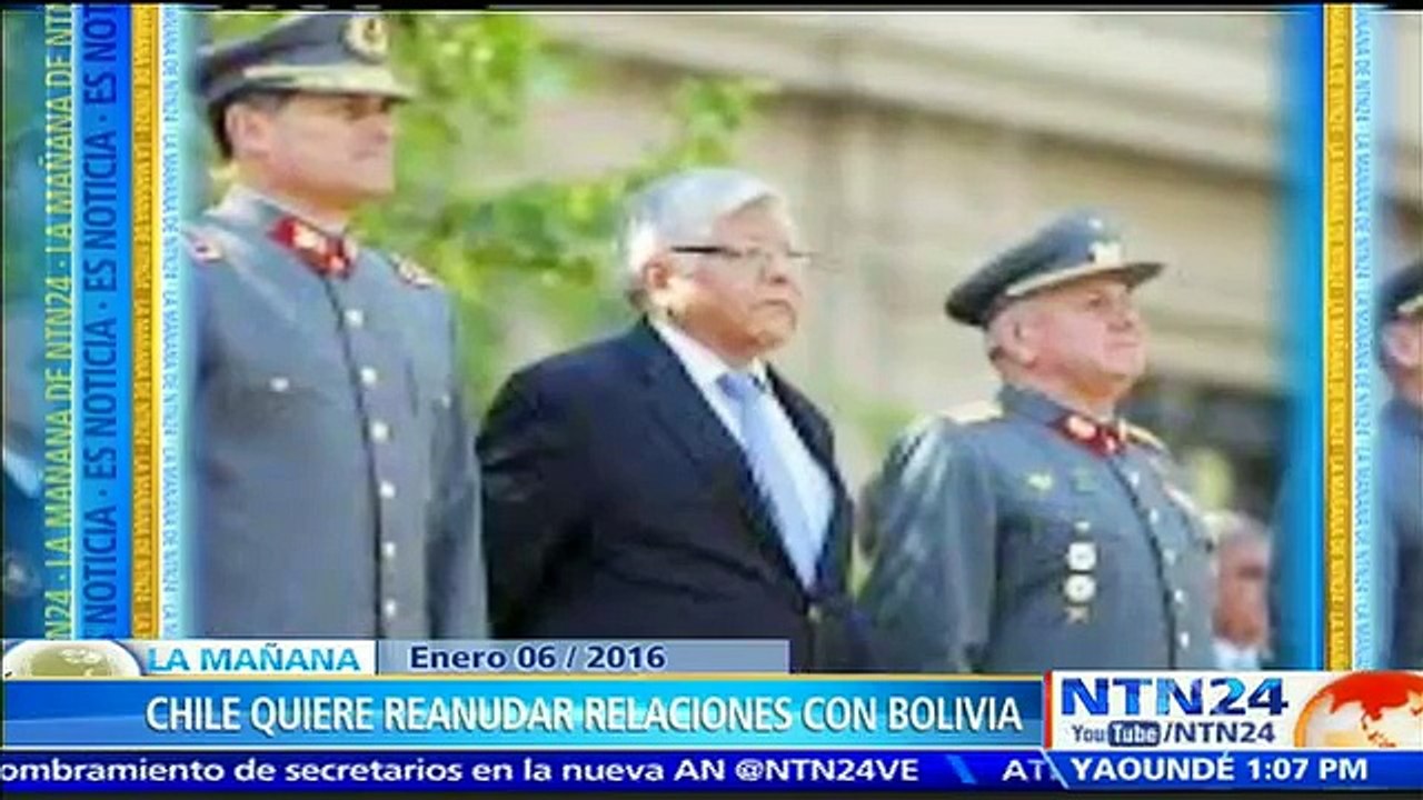 Vocero chileno reitera a Bolivia oferta de "diálogo inmediato y sin condiciones" sobre disputa marítima