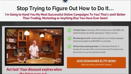 Domainer Elite Course Review-The BEST Domain Flipping