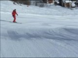 Descente Pistes de ski Megève –Ski Domaine Evasion Mont Blanc ? Hiver