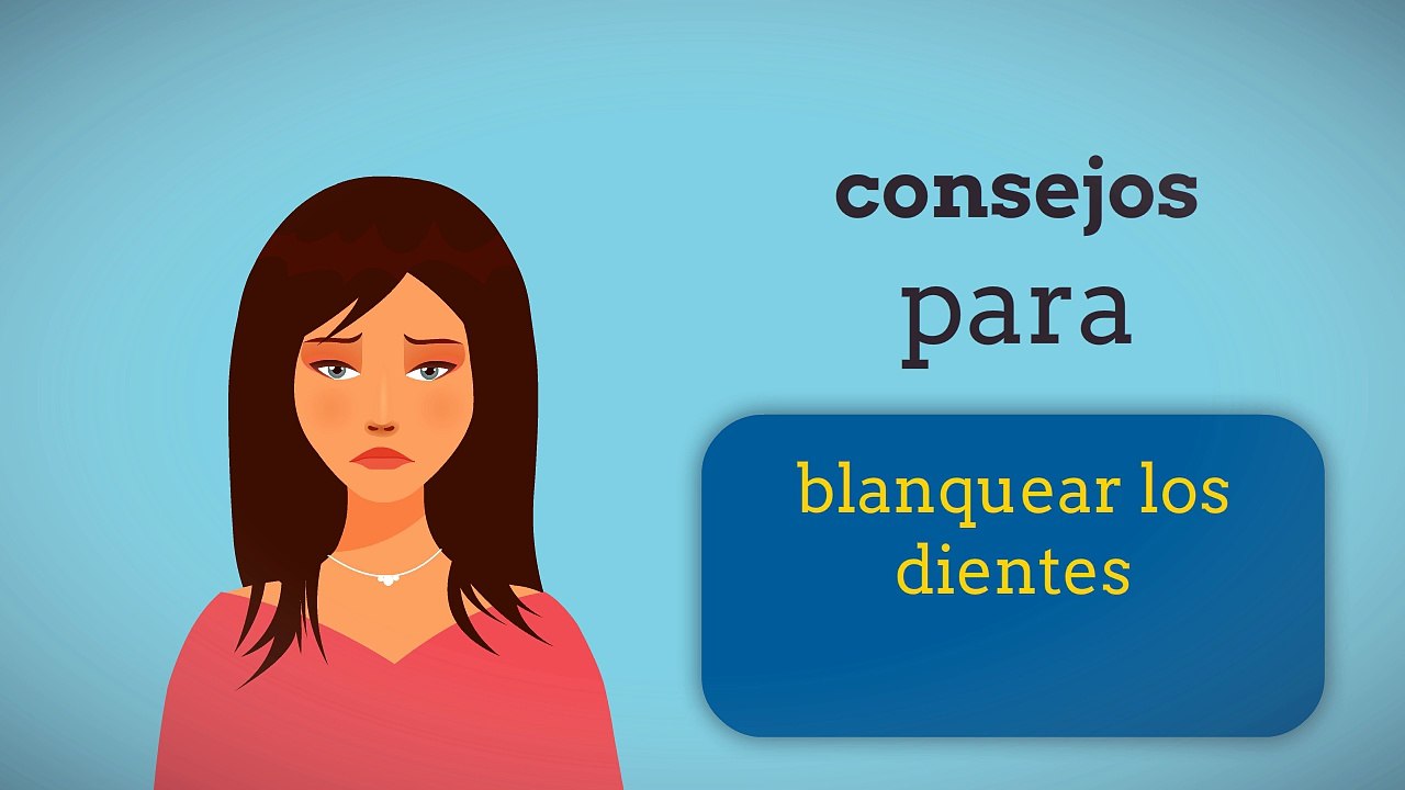 consejos para blanquear los dientes