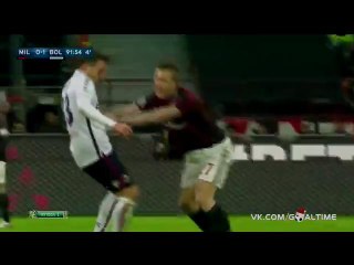 HAND TO HAND FIGHTING   Chievo 3 - 3 AS Roma 06.01.2016