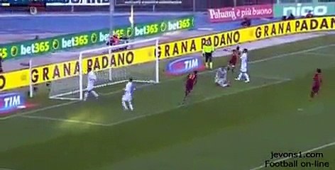Chievo 3 - 3 AS Roma - Highlights - 06_01_2016