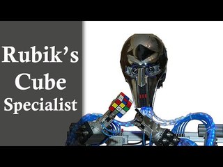 Worlds First Robot For Solving Rubik's Cube