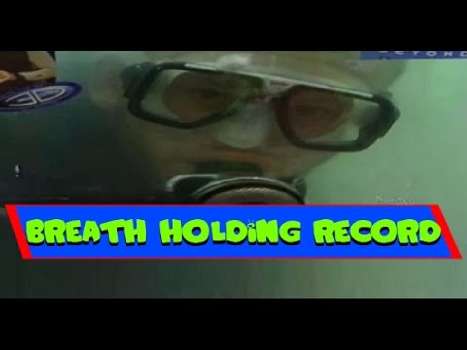 Record For Holding Breath Underwater