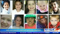 Lágrimas de impotencia: Obama no logra contener el llanto al hablar de niños muertos en tiroteos