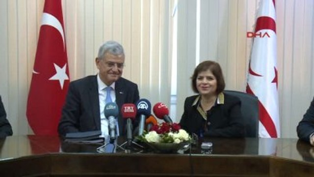 Avrupa Birliği Bakanı ve Başmüzakereci Bozkır, KKTC Dışişleri Bakanı Çolak ile Görüştü