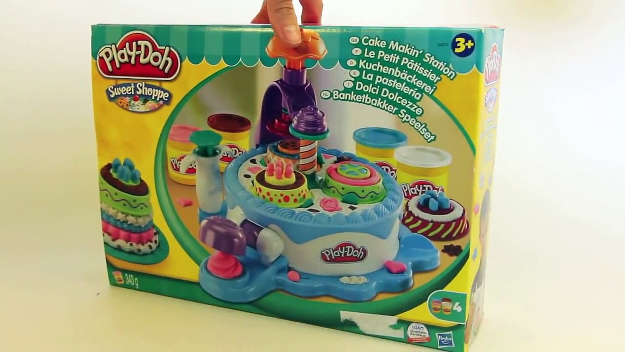 Play Doh Cake Makin Station Bakery Playset Fábrica de Tartas Confeitaria Fábrica de Bolos