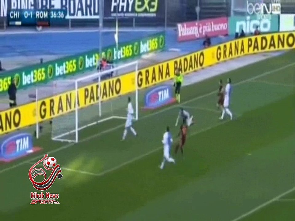 اهداف مباراة ( كييفو فيرونا 3-3 روما ) الدورى الايطالي