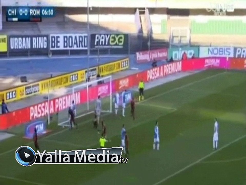 اهداف مباراة ( كييفو فيرونا 3-3 روما ) الدورى الايطالى