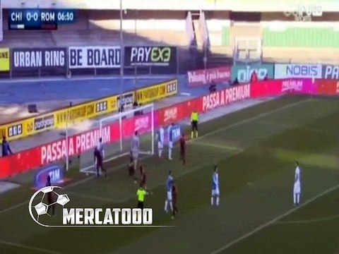 اهداف مباراة ( كييفو فيرونا 3-3 روما ) الدورى الايطالي