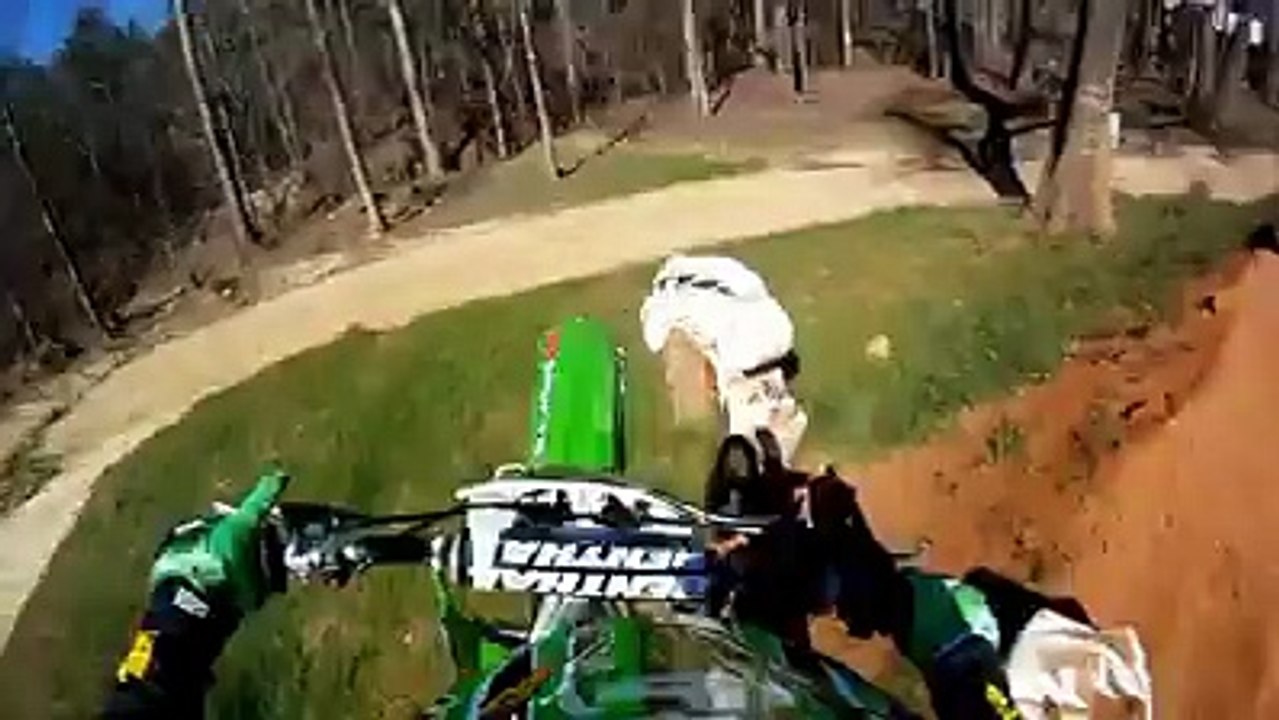 En Enduro aussi ça pique parfois...