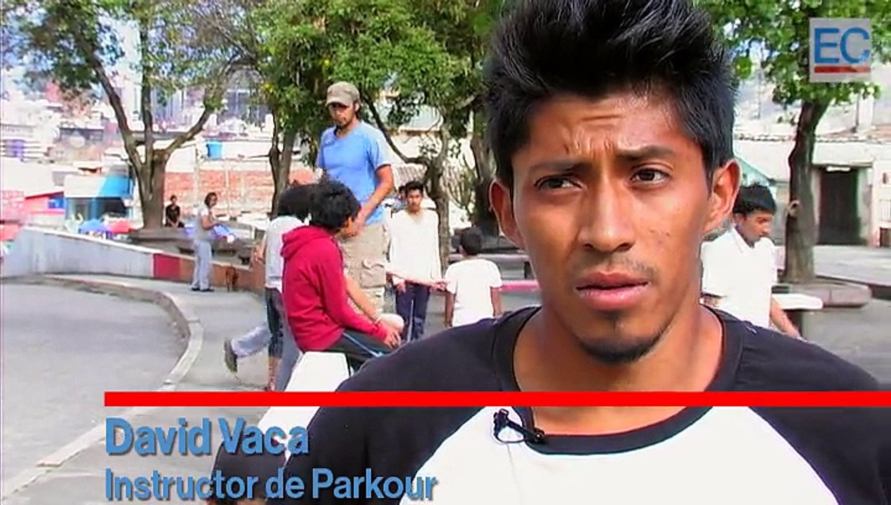 El Parkour se popularizó en las calles de Quito
