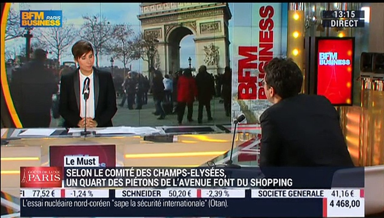 Le Must: Les Champs-Élysées, un lieu de promenade et une avenue commerçante - 06/01