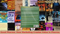 PDF Download  Good Pharma How Marketing Creates Value in Pharma PDF Online
