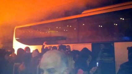 Υποδοχή της αποστολής του Ολυμπιακού στα Χανιά
