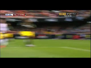 4-0 Álvaro Negredo Penalty Goal Portugal  Primeira Liga - 06.01.2016, Valencia CF 4-0 Granada CF