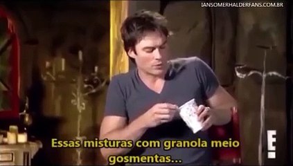 Ian Somerhalder and Paul Wesley Play TVD Game [Legendado]