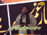 Zakir Ali Khadim Bijli Majlis 6 Safar 2015 Jalsa Zakir Ali Imran Jafri Sheikhupura