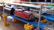 【プラレール走行動画】　DD51の貨物列車