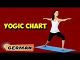 Yoga für Herz- | Yoga for Heart | Yogic Chart & Benefits of Asana in German