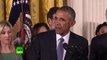 Barack Obama tears during executive action on gun control announcement