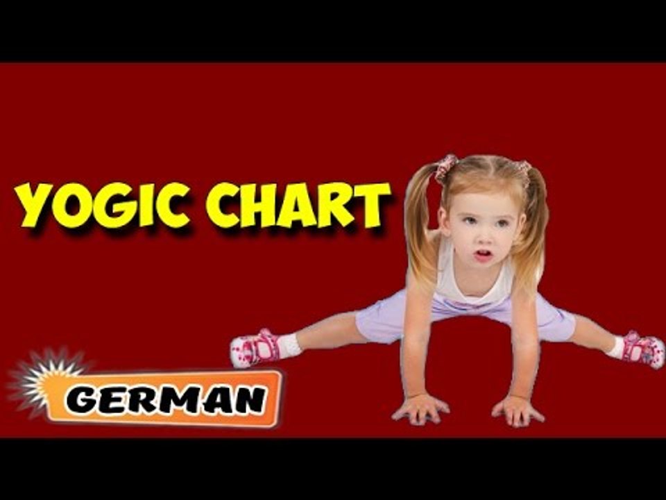 Yoga für Kinder Growth & Höhe | Yoga for Kids Growth & Height | Yogic Chart in German