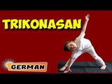 Trikonasana | Yoga für Anfänger | Yoga For Kids Complete Fitness & Tips | About Yoga in German