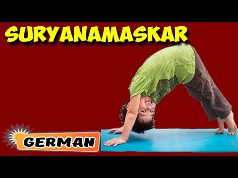 Surya Namaskar | Yoga für Anfänger | Yoga for Kids Obesity & Tips | About Yoga in German