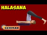 Halasana | Yoga für Anfänger | Yoga For Digestive System & Tips | About Yoga in German